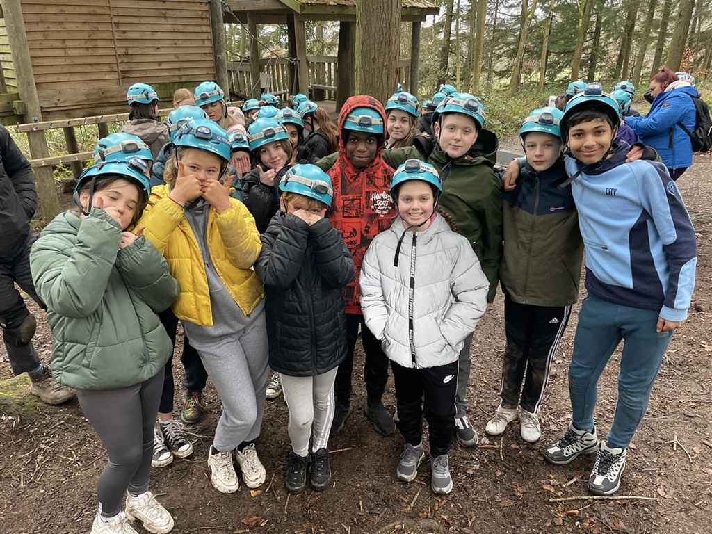 Year 7 take on the Leap of Faith at Kingswood!