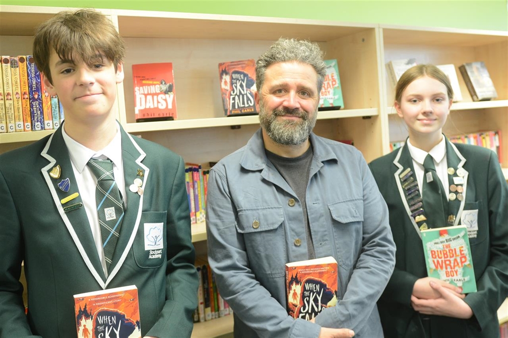 Young Writers Inspired By Author Visit To Stockport Academy