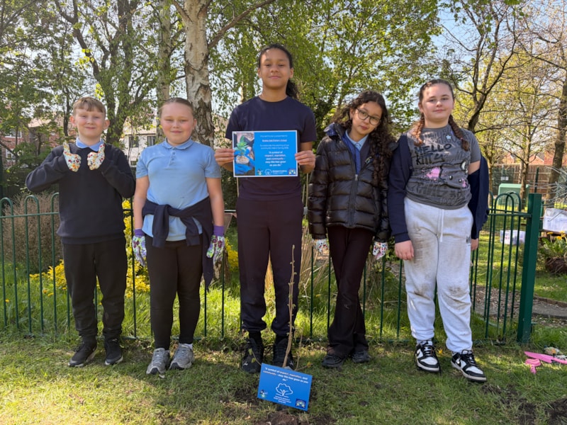 Transition Trees help Year 6s put down roots at Stockport Academy