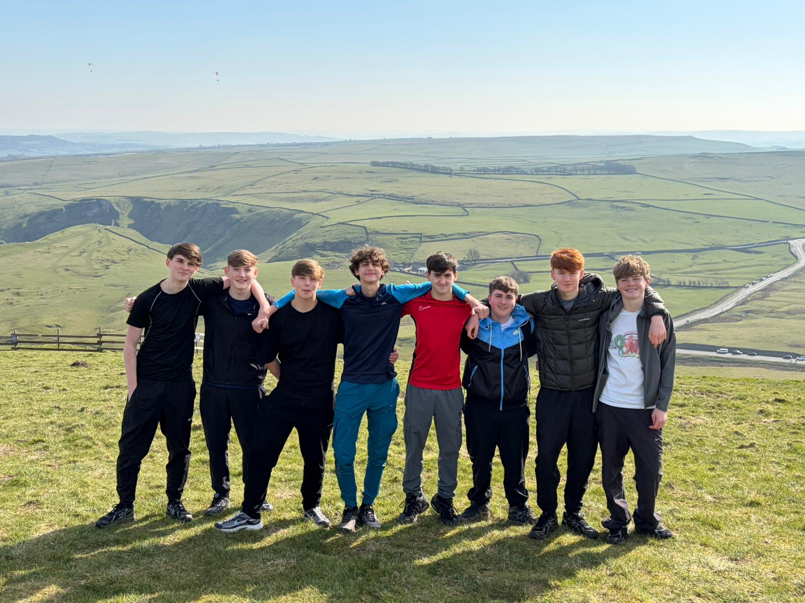 Y11 Take on Mam Tor for an Inspiring Start to the Year